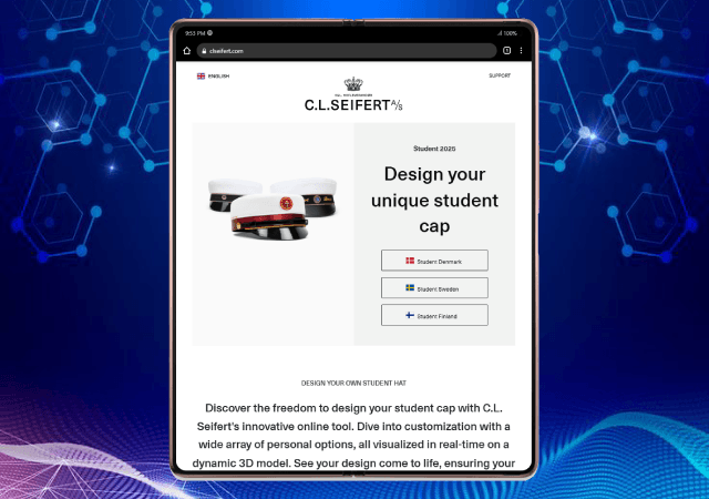 C.L. Seifert 3D Cap Designer