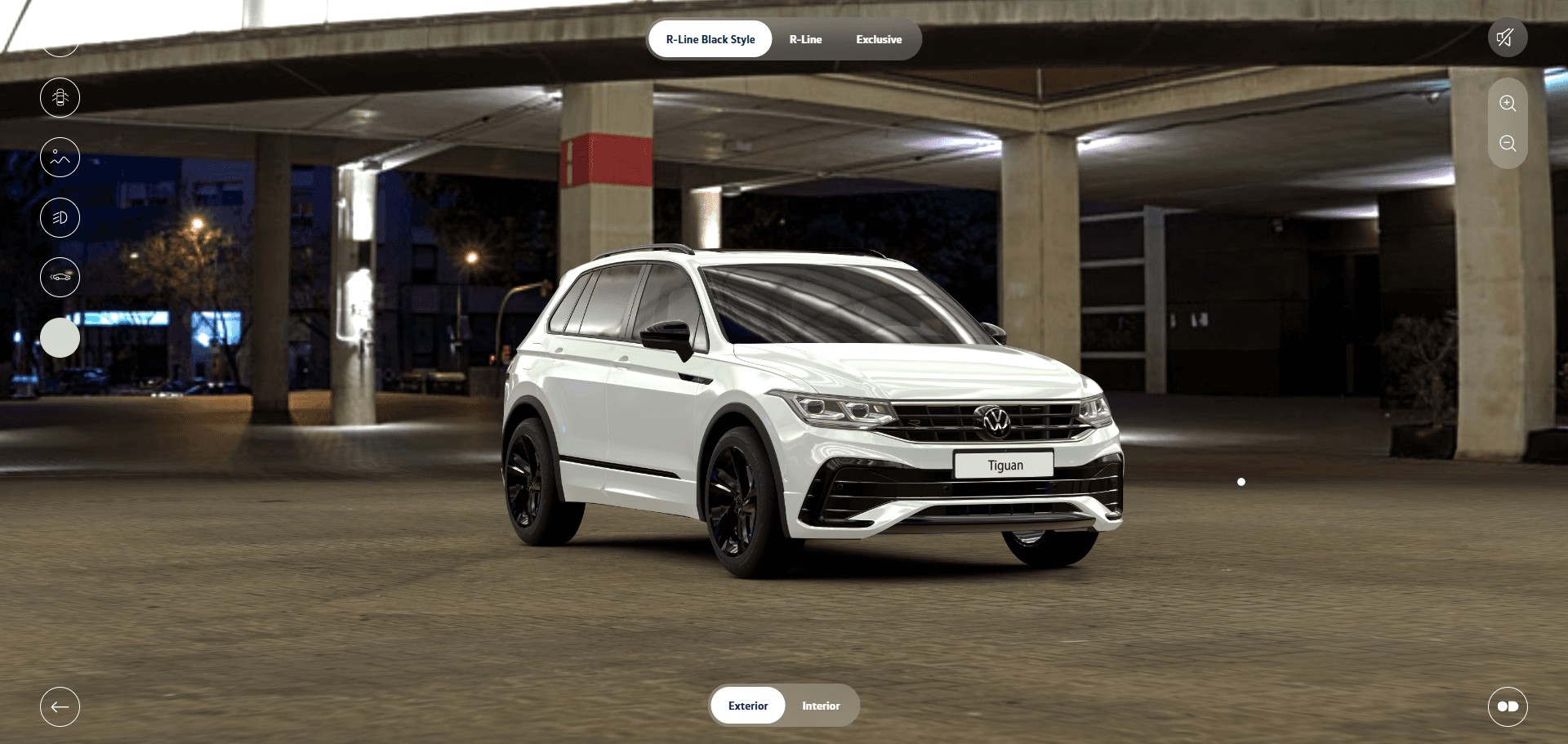 Showroom3D — color & material selector