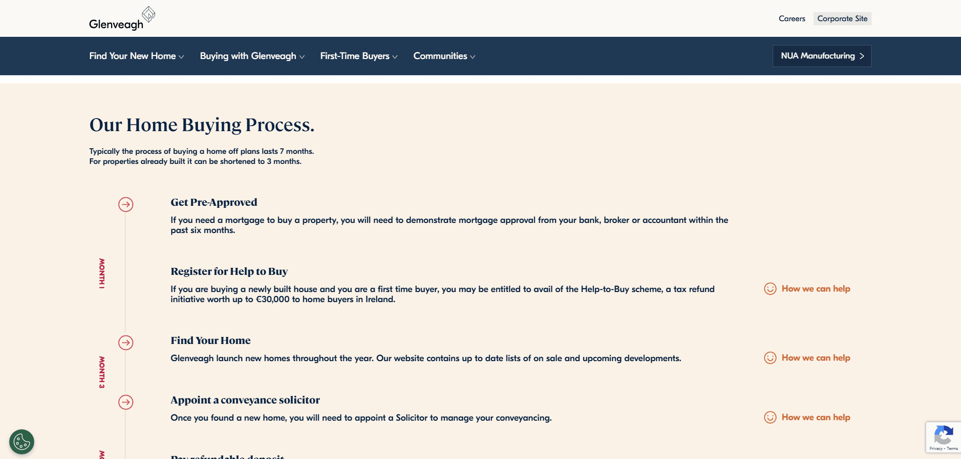Glenveagh – MyGlenveagh buyer portal dashboard