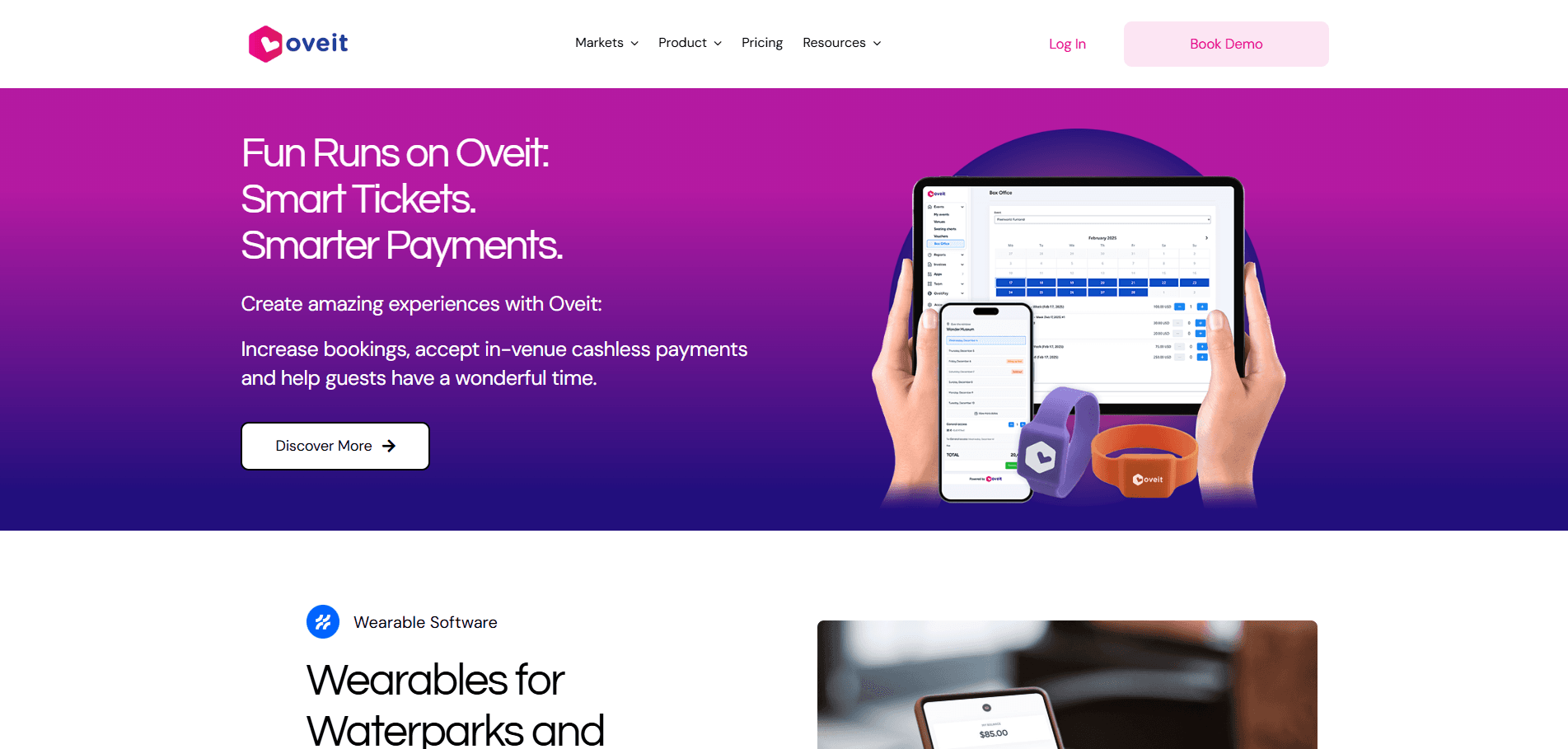 Oveit – smart ticketing dashboard