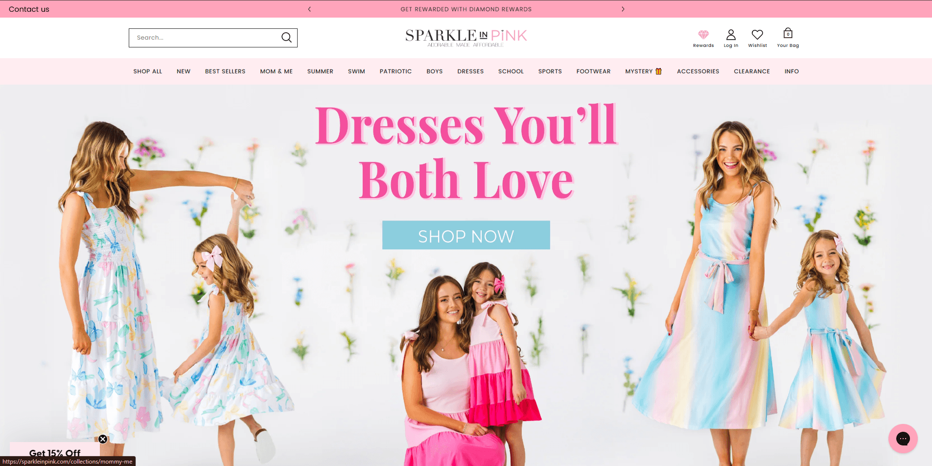 Sparkle In Pink — seasonal collection hero